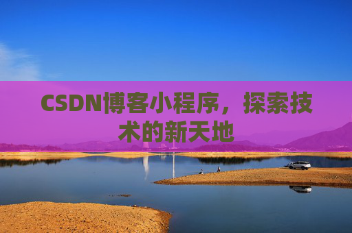 CSDN博客小程序，探索技术的新天地